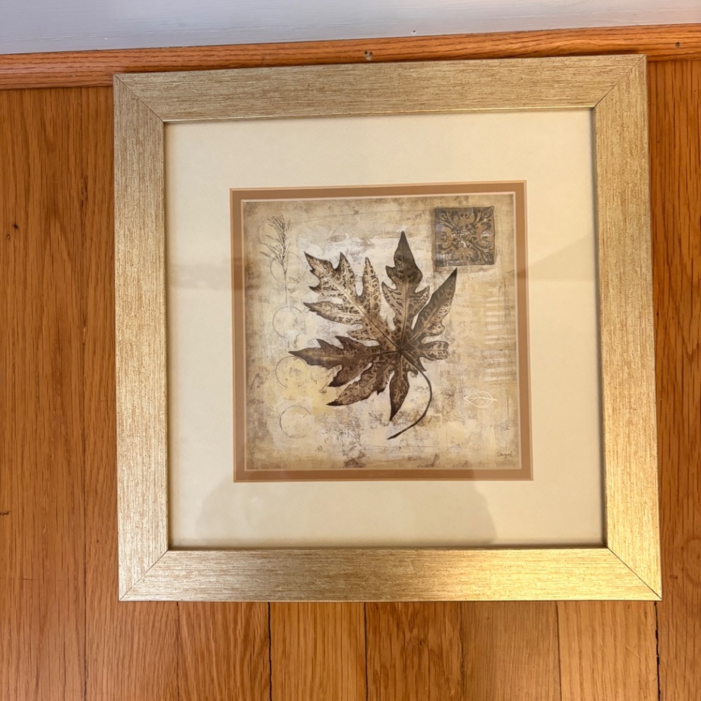 BOTANICAL LEAF PRINTS (FOUR ) - Picture 2 of 8